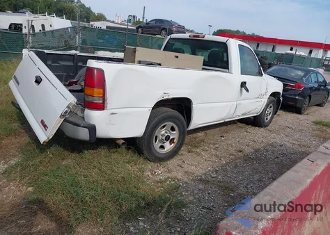 2002 GMC Sierra 1500 Standard из США, поврежденный, VIN 1GTEC14W52Z319524